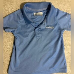 Columbia Youth Sky Blue Polo PFG